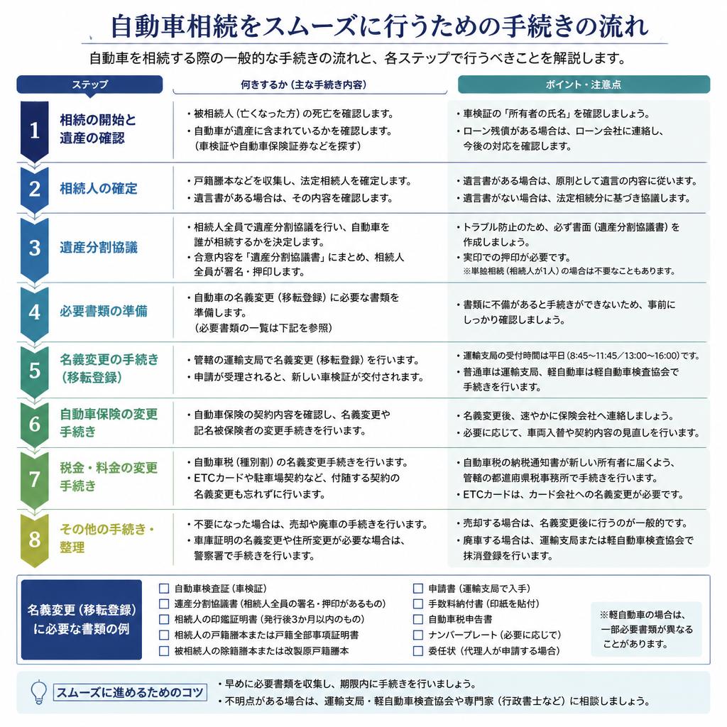 相続手続きの流れ