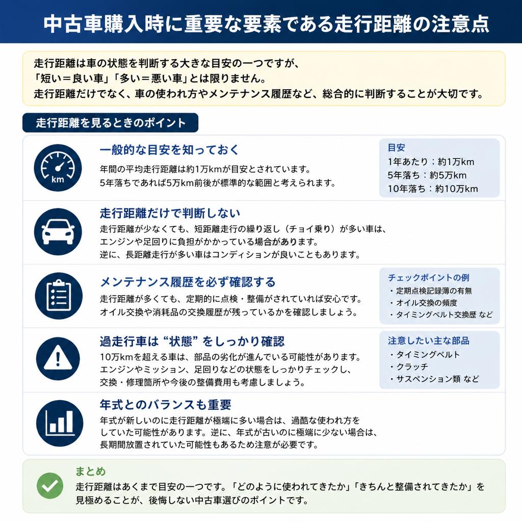 5. 走行距離の見極め方