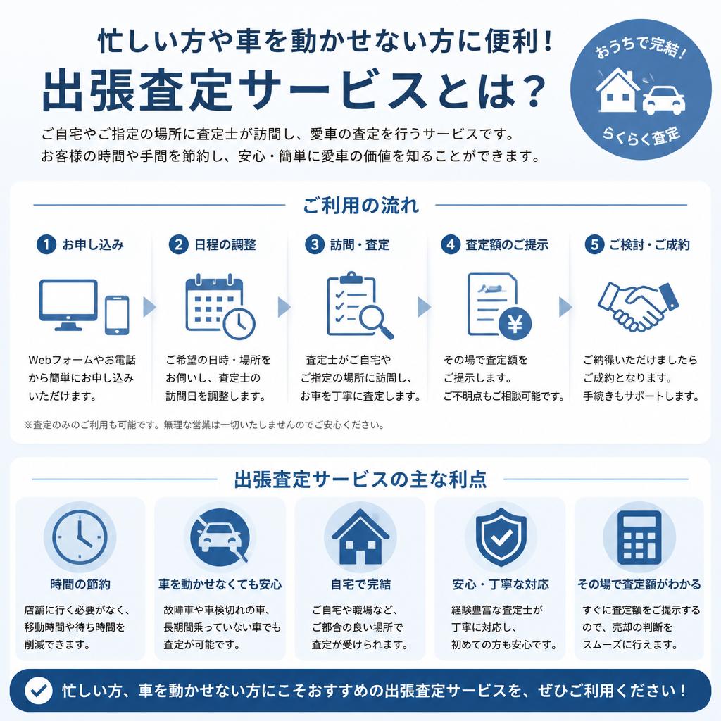 4. 出張査定サービスの魅力