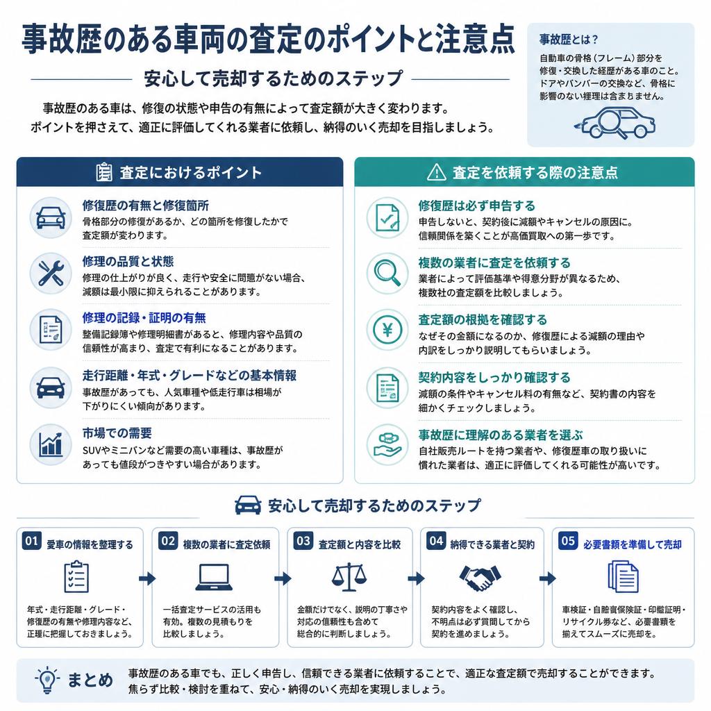 事故車両査定の重要性