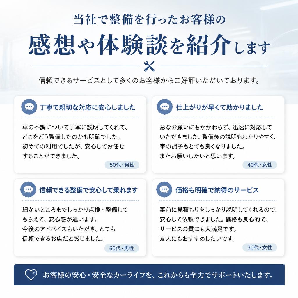 お客様の声
