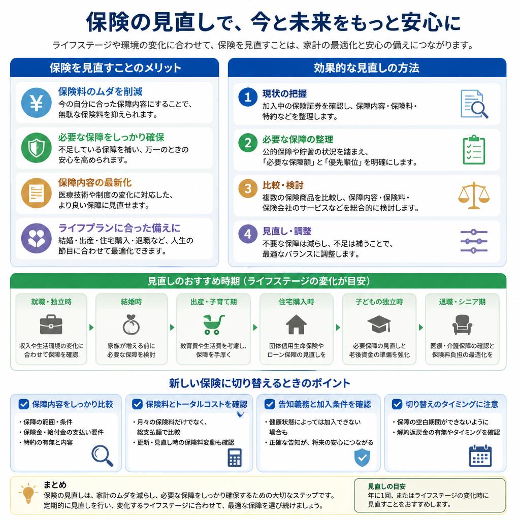 保険の見直しのススメ