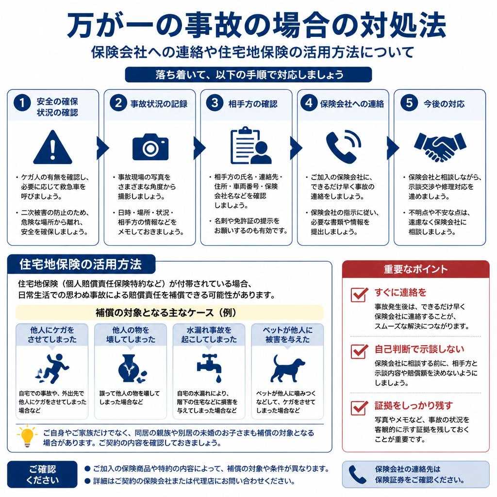 事故時の対応ガイド