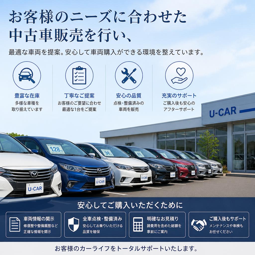 車両購入のプロが提案
