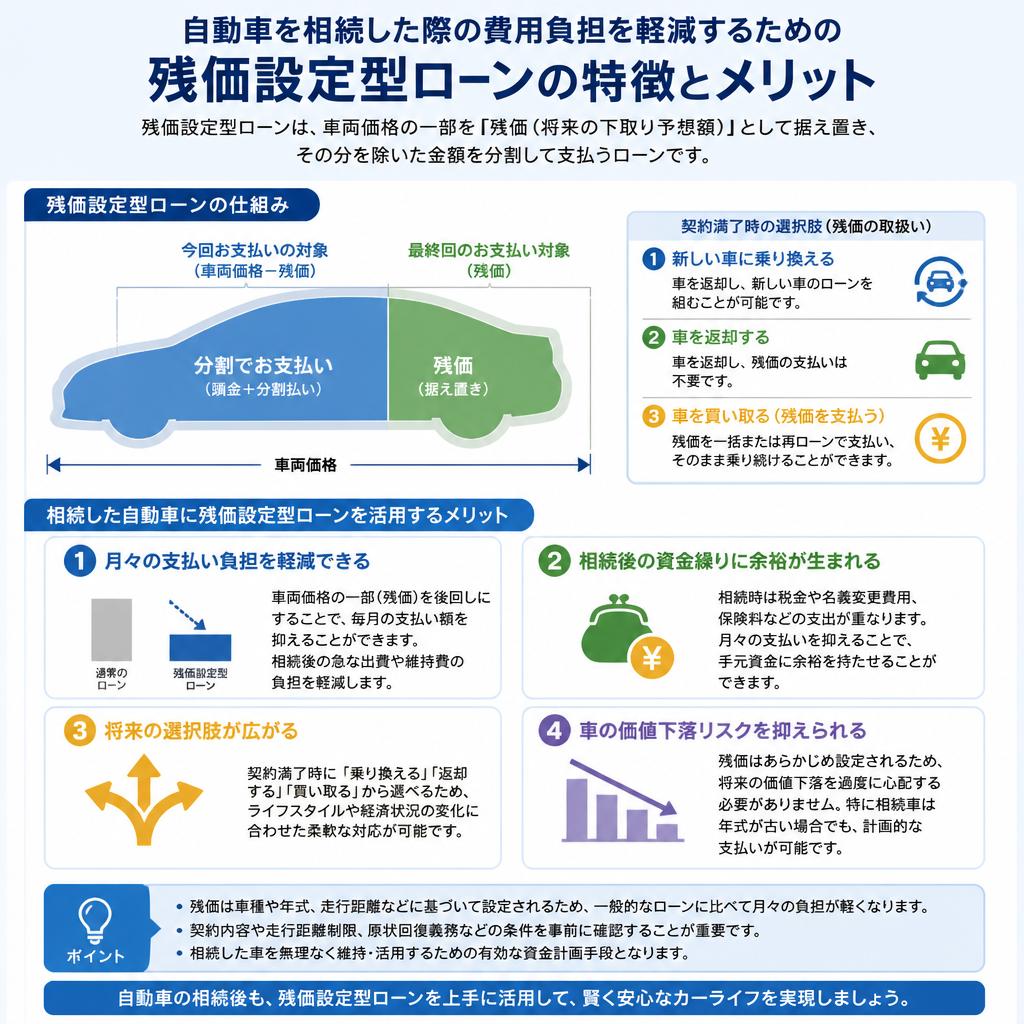 残価設定型ローンの活用方法
