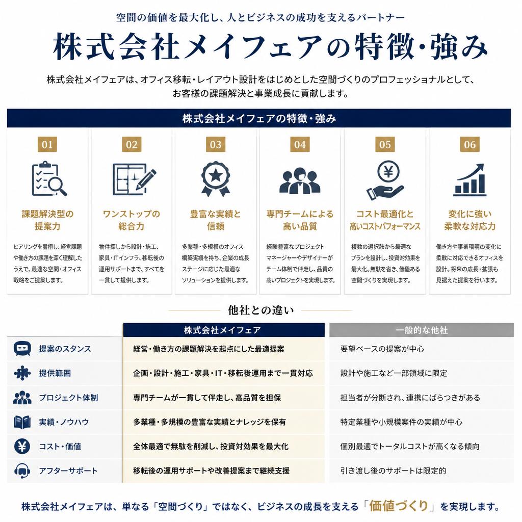 選ばれる理由