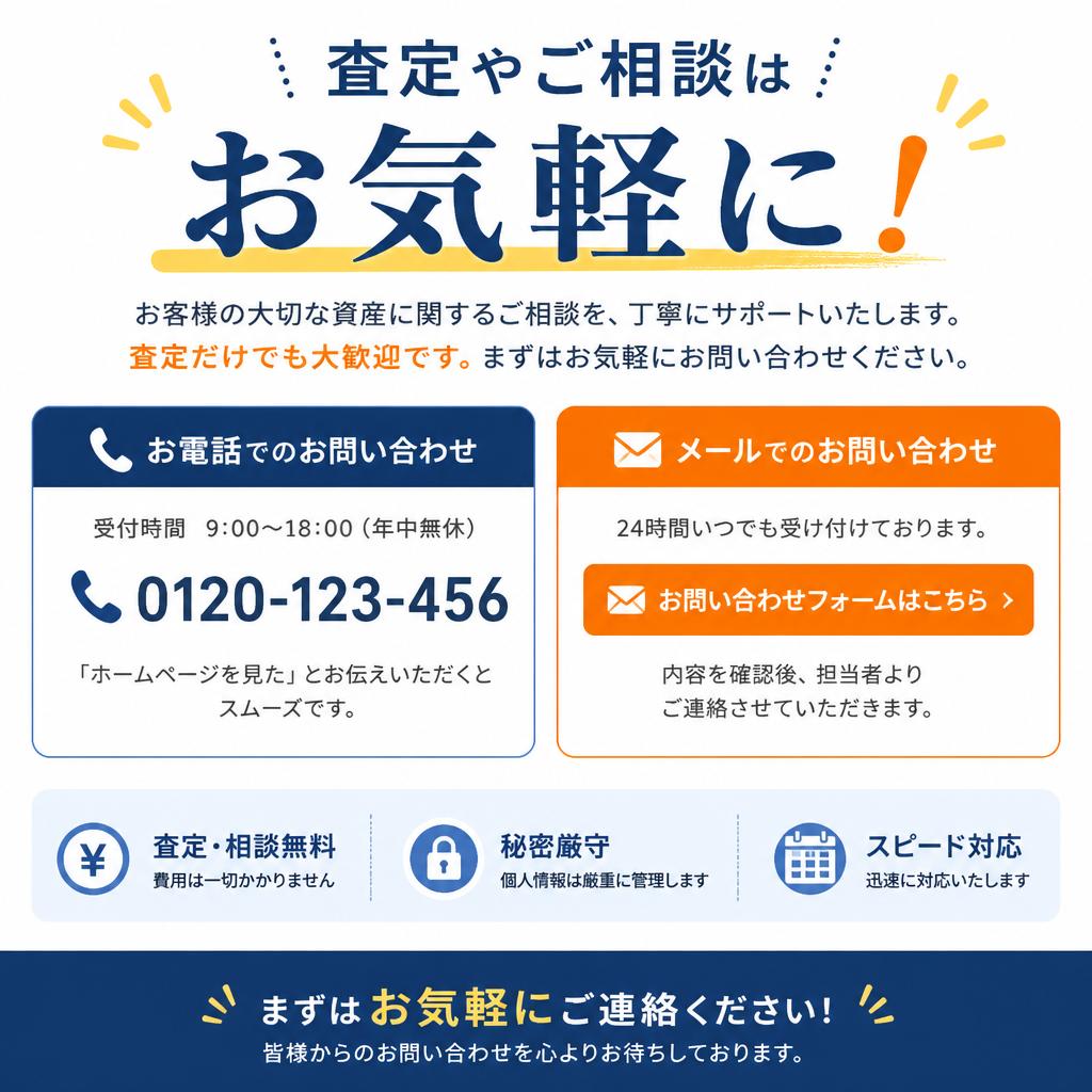 今すぐお問い合わせを！
