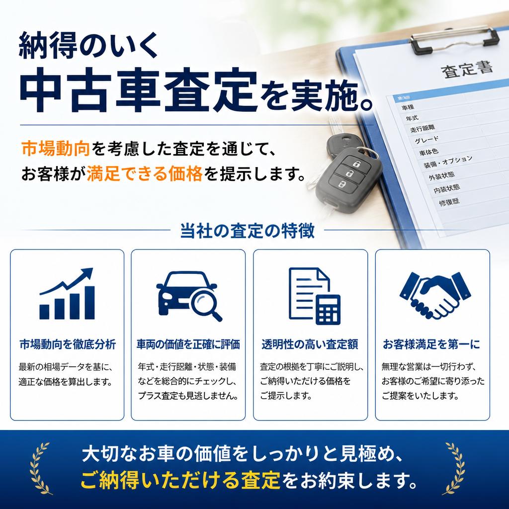 4. 中古車査定の透明性