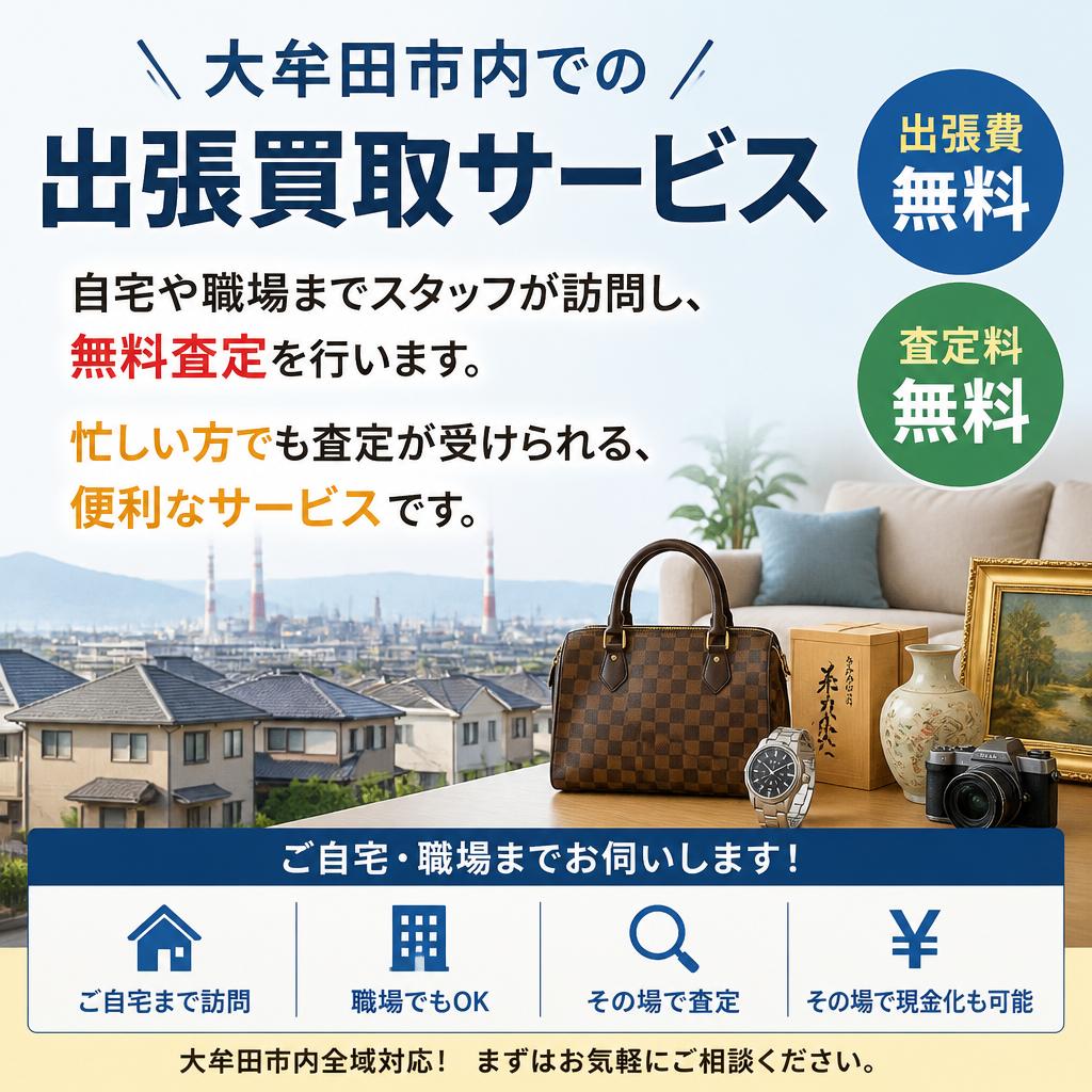 大牟田市の出張買取サービスとは