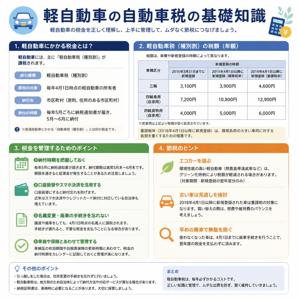 5. 自動車税を賢く管理する方法