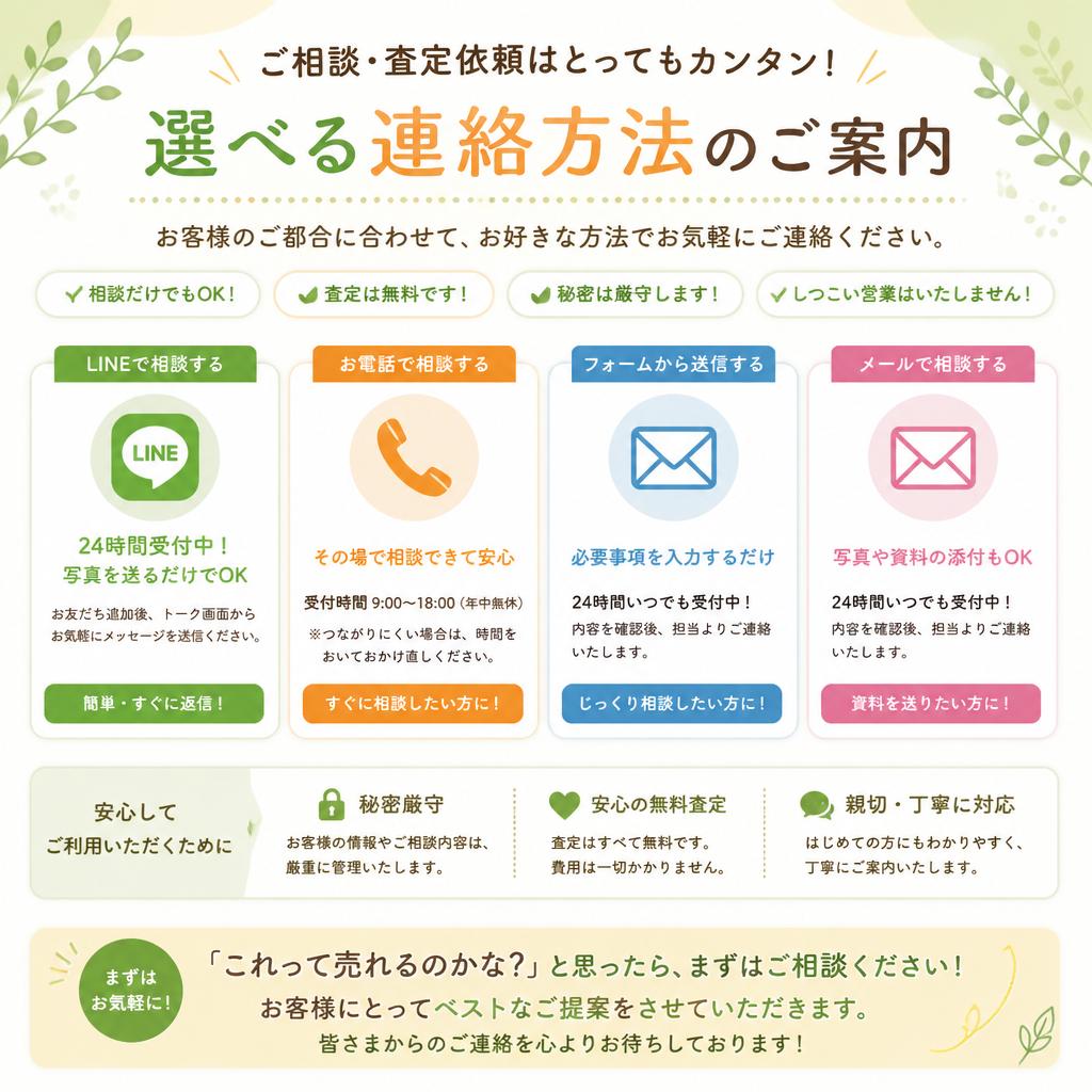 7. まずはお気軽にお問い合わせを！