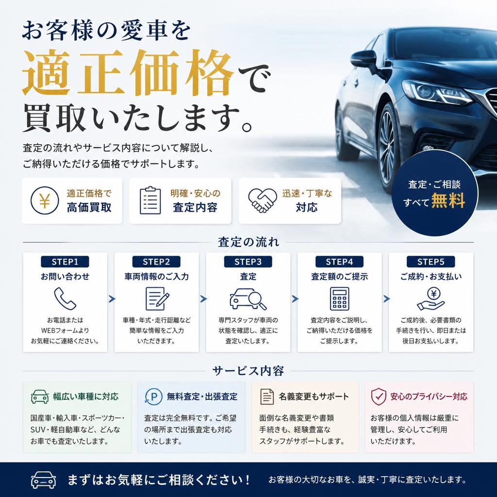 お得な査定・買取サービス