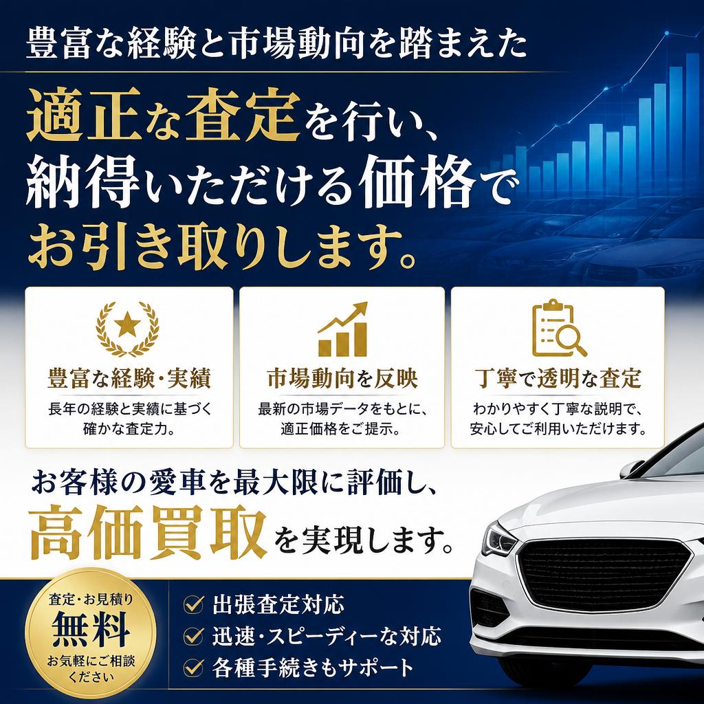 当社の高価買取の理由