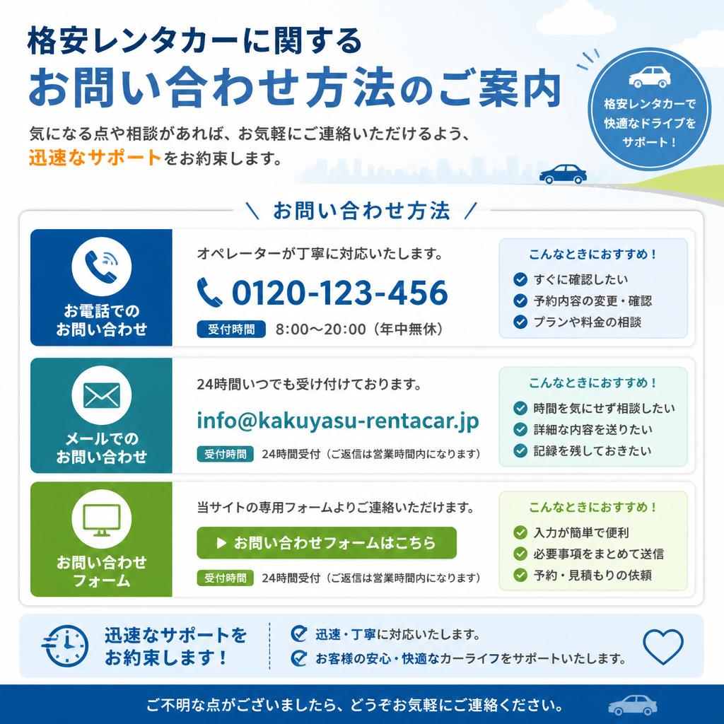 7. お問い合わせはこちらから