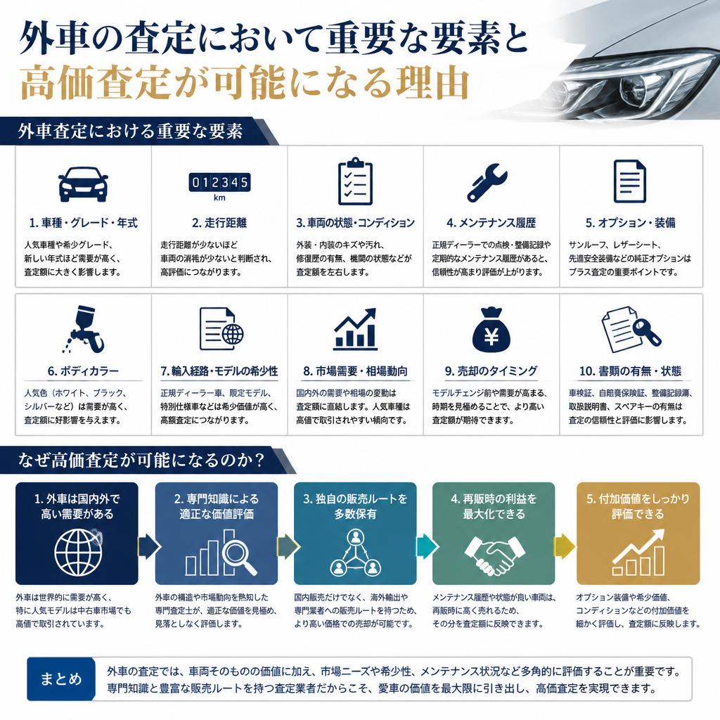 高価査定のポイント