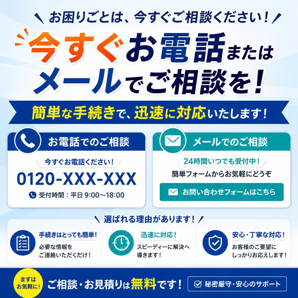 ご相談・お問い合わせ