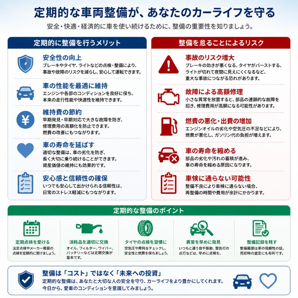 車両整備の重要性