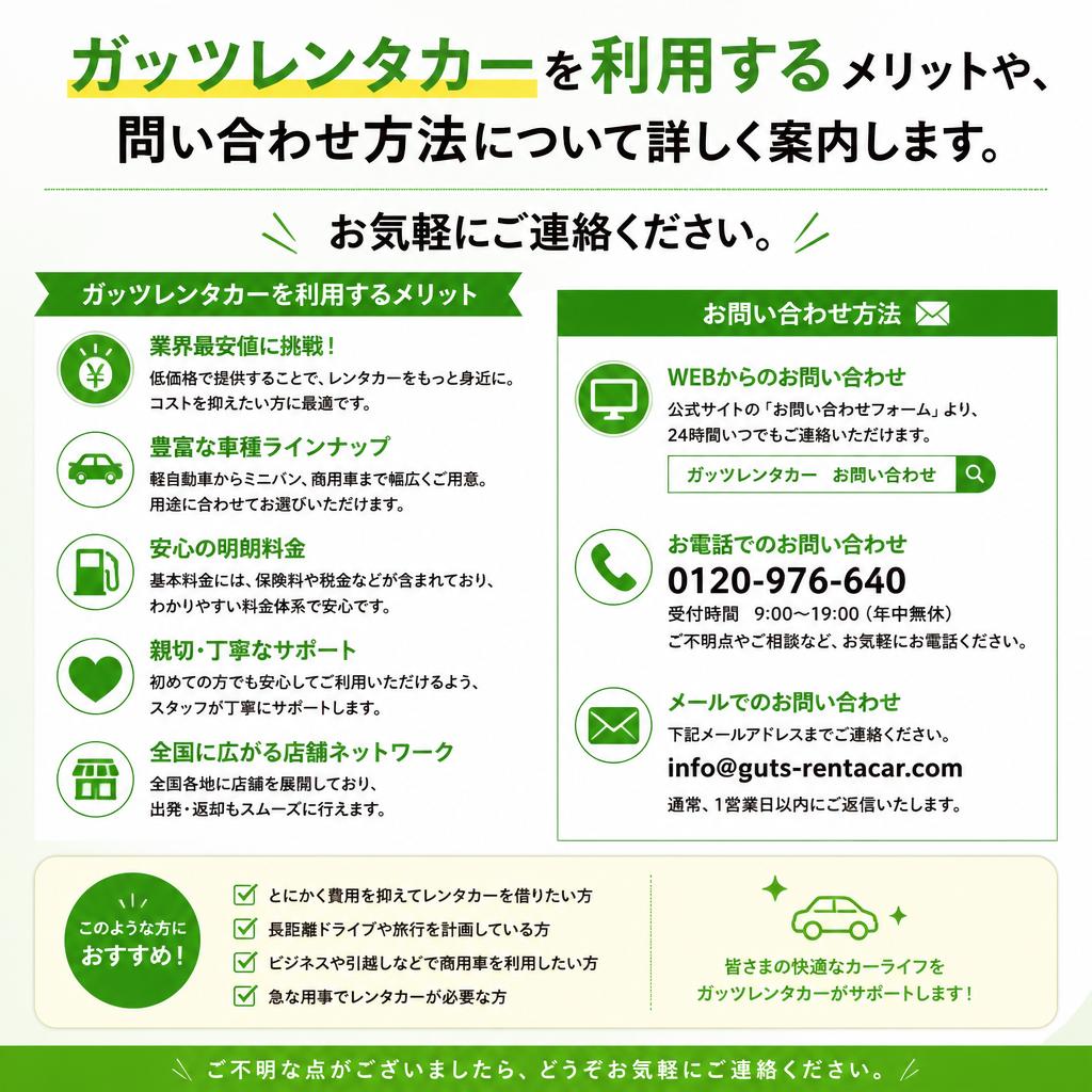 今すぐお問い合わせを！