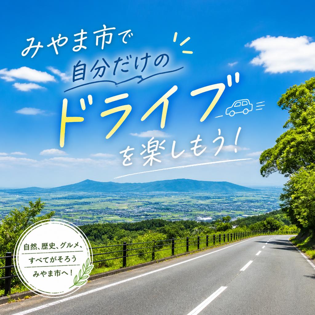 みやま市で自分だけのドライブを楽しもう！