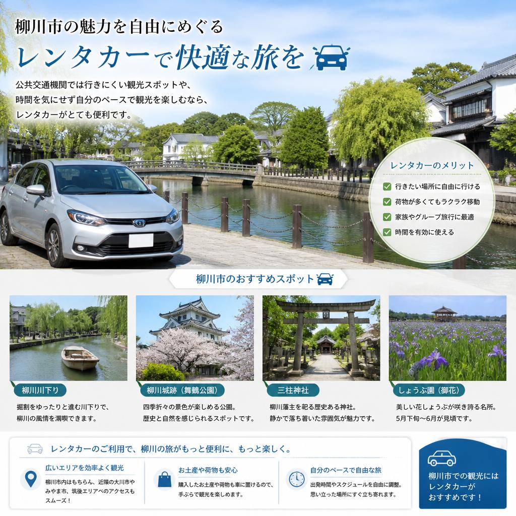 柳川市で格安レンタカーを探す理由