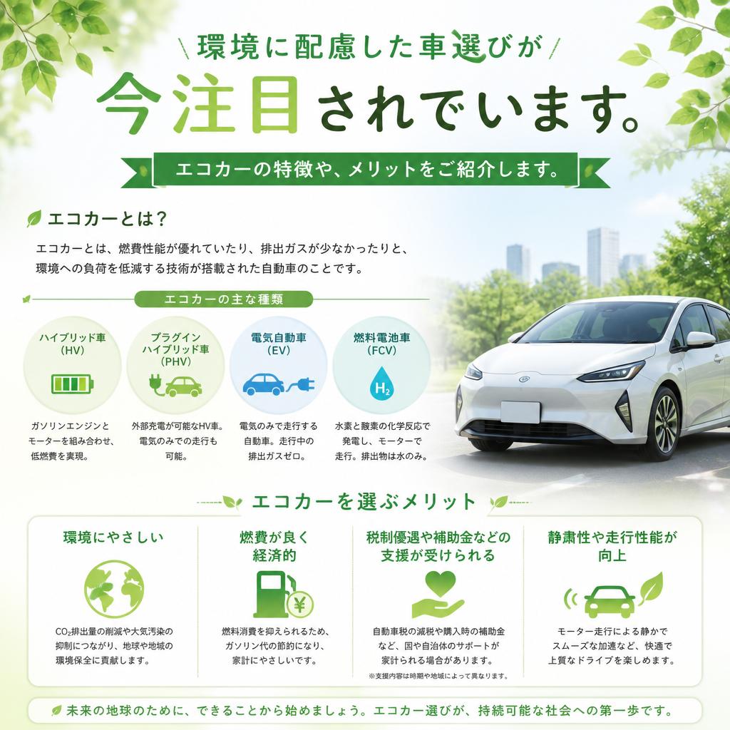 5. 環境に優しい車の選び方