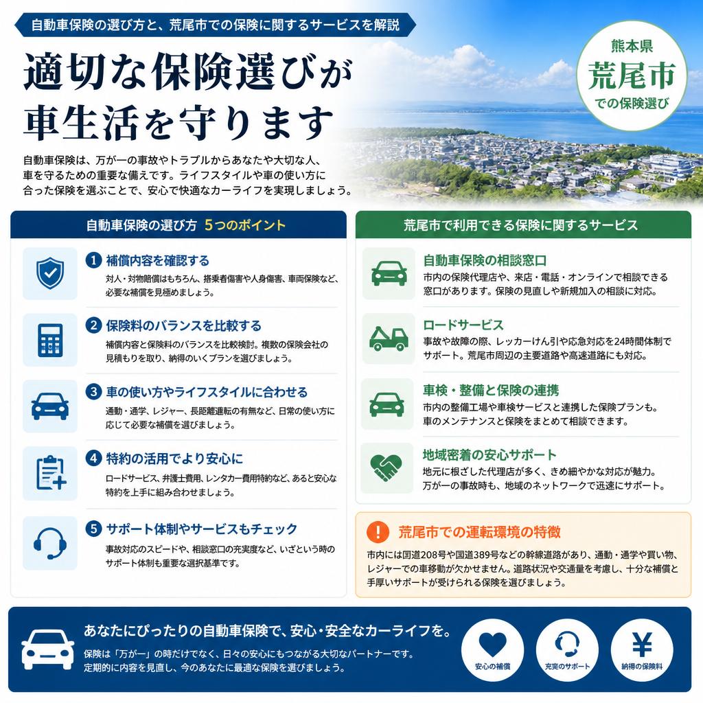 荒尾市の自動車保険事情 - 知っておくべきこと