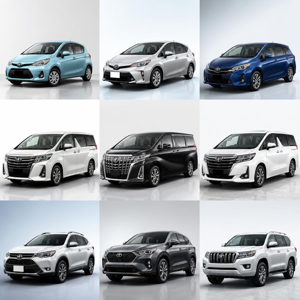 豊富な車種と特徴