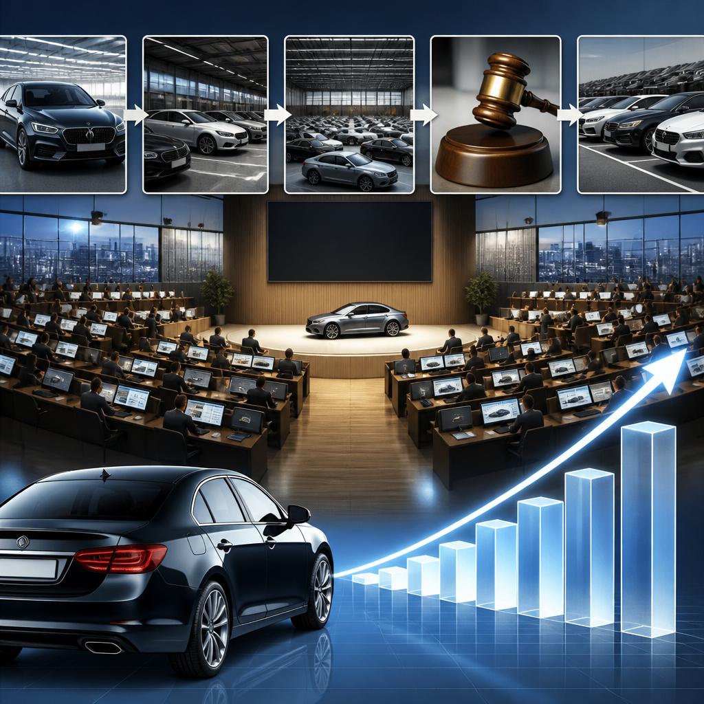 4. 中古車オークションの活用法
