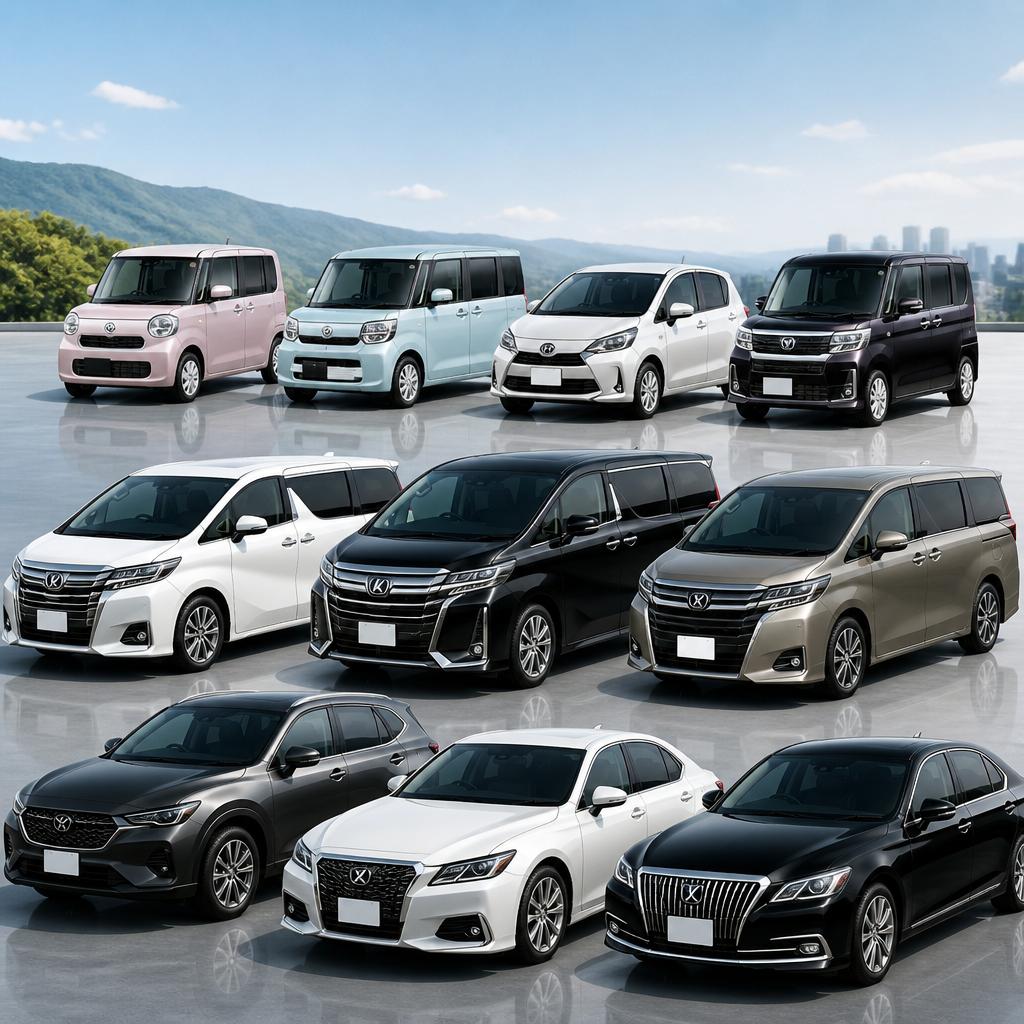 2. 豊富な車両ラインナップ