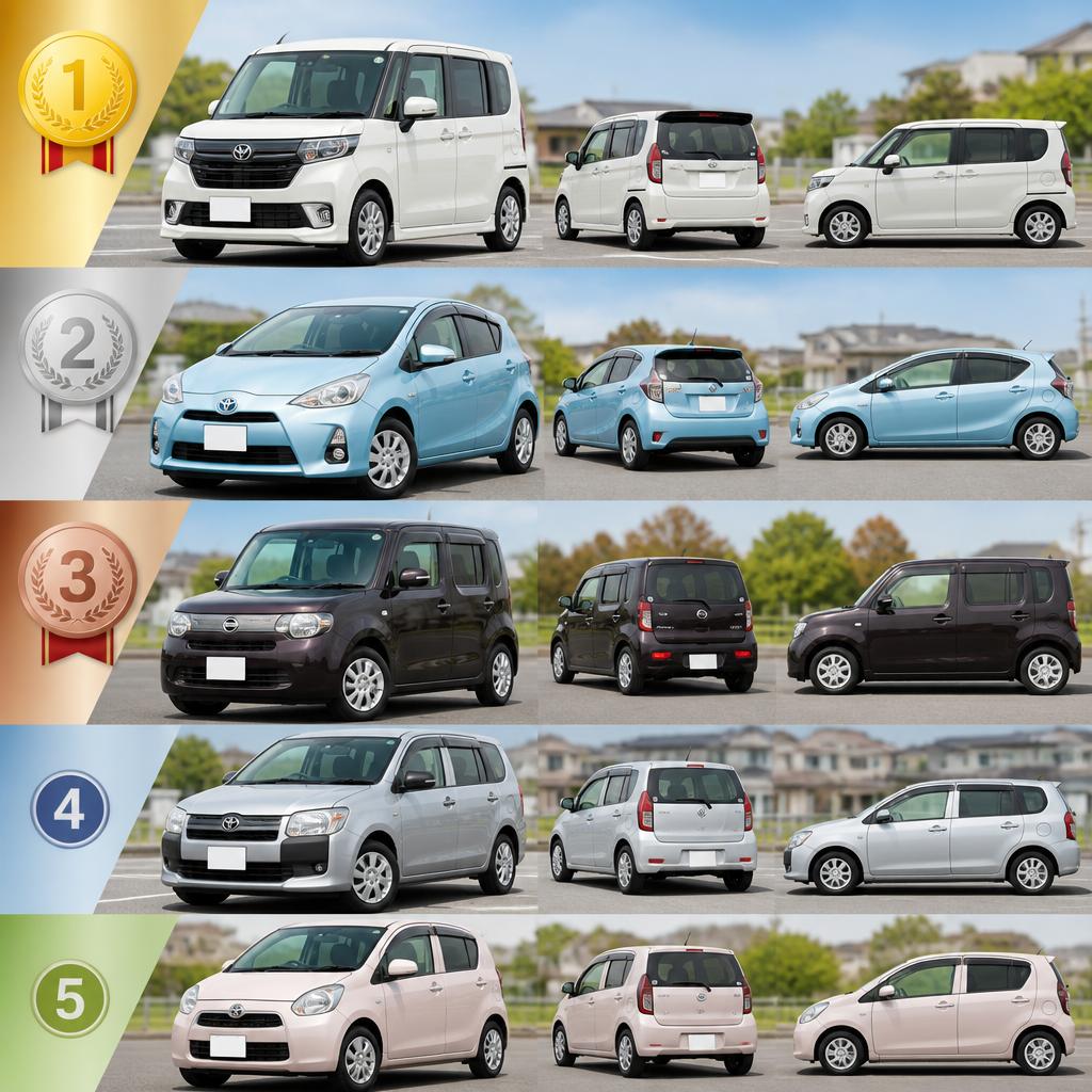 大牟田市で人気の車種ランキング